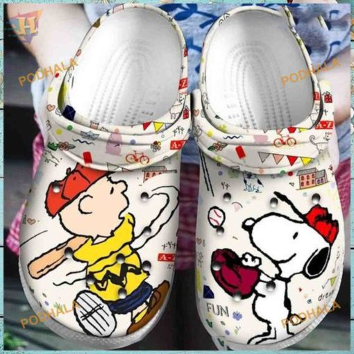 Snoopy Dog Custom Crocs Unique Birthday Gift Shoes