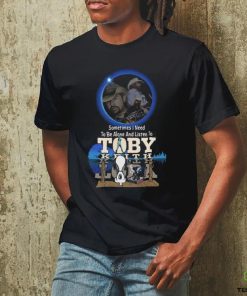 Snoopy Dog Sometimes I Need To Be Alone And Listen To Toby Keith Signature 2024 Shirt