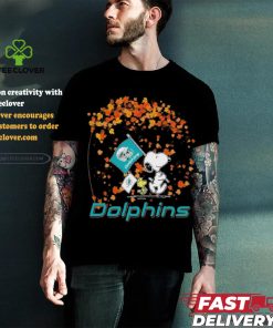 Snoopy Dolphins Fall Shirt