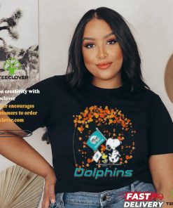 Snoopy Dolphins Fall Shirt