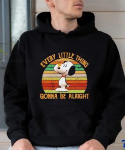 Snoopy Every Little Thing Gonna Be Alright Vintage Shirt