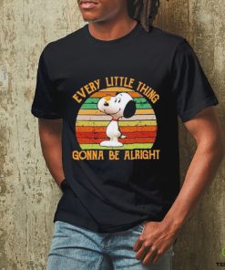 Snoopy Every Little Thing Gonna Be Alright Vintage Shirt