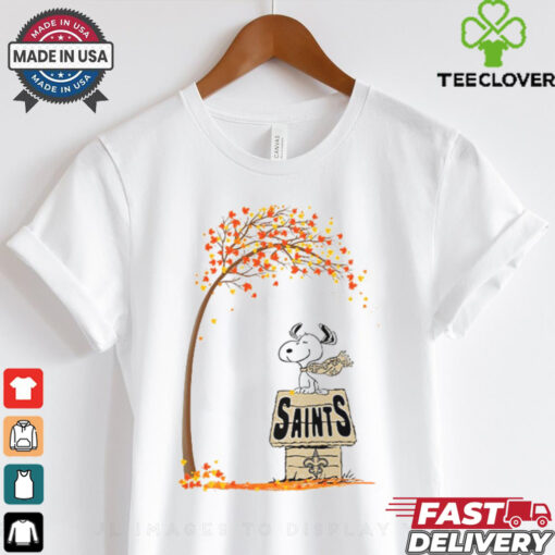 Snoopy Fall New Orleans Saints T Shirt