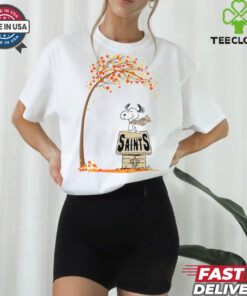 Snoopy Fall New Orleans Saints T Shirt