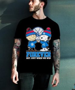 Snoopy Fist Bump Charlie Brown Philadelphia 76ers Forever Not Just When We Win Shirt