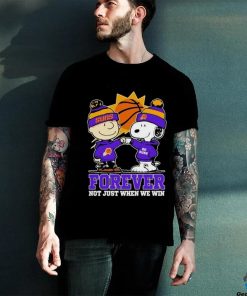 Snoopy Fist Bump Charlie Brown Phoenix Suns Forever Not Just When We Win Shirt