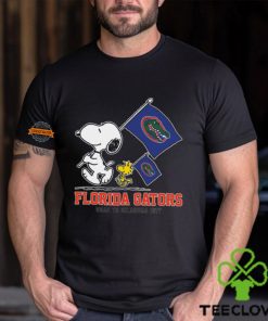 Snoopy Florida Gators Road To Oklahoma City flag hoodie, sweater, longsleeve, shirt v-neck, t-shirt