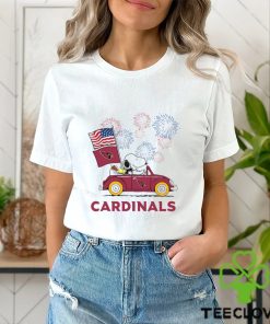 Snoopy Football Happy 4th Of July Arizona Cardinals Shirt