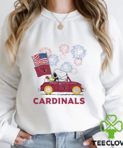 Snoopy Football Happy 4th Of July Arizona Cardinals Shirt