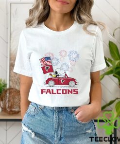 Snoopy Football Happy 4th Of July Atlanta Falcons Shirt