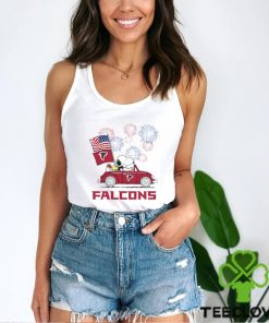 Snoopy Football Happy 4th Of July Atlanta Falcons Shirt