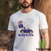 Snoopy Football Happy 4th Of July Baltimore Ravens Shirt