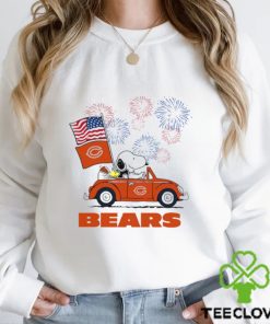 Snoopy Football Happy 4th Of July Chicago Bears Shirt