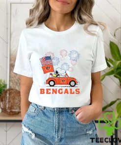 Snoopy Football Happy 4th Of July Cincinnati Bengals Shirt