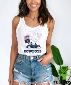 Snoopy Football Happy 4th Of July Dallas Cowboys Shirt
