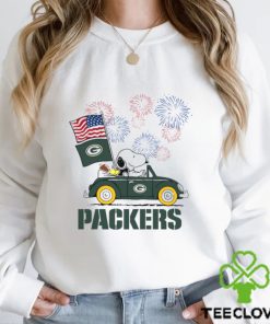 Snoopy Football Happy 4th Of July Green Bay Packers Shirt 3 Snoopy Football Happy 4th Of July Green Bay Packers Shirt
