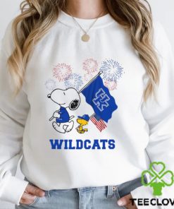 Snoopy Football Happy 4th Of July Kentucky Wildcats Shirt 3 Snoopy Football Happy 4th Of July Kentucky Wildcats Shirt