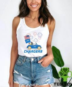 Snoopy Football Happy 4th Of July Los Angeles Chargers Shirt 2 Snoopy Football Happy 4th Of July Los Angeles Chargers Shirt