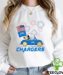 Snoopy Football Happy 4th Of July Los Angeles Chargers Shirt 3 Snoopy Football Happy 4th Of July Los Angeles Chargers Shirt