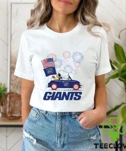 Snoopy Football Happy 4th Of July New York Giants Shirt
