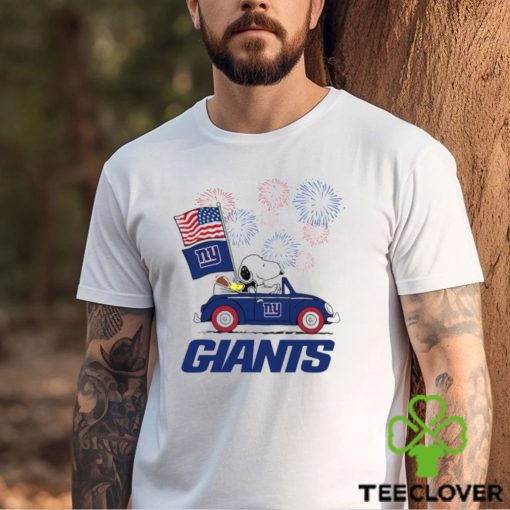 Snoopy Football Happy 4th Of July New York Giants Shirt