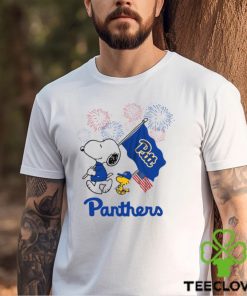 Snoopy Football Happy 4th Of July Pittsburgh Panthers Shirt