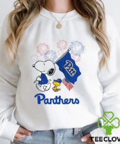 Snoopy Football Happy 4th Of July Pittsburgh Panthers Shirt