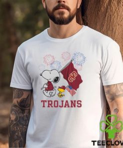 Snoopy Football Happy 4th Of July USC Trojans Shirt