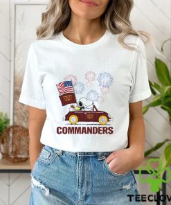 Snoopy Football Happy 4th Of July Washington Commanders Shirt