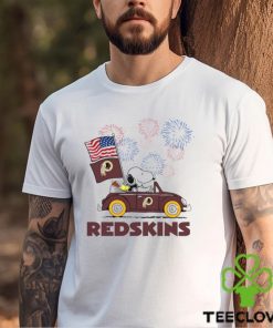 Snoopy Football Happy 4th Of July Washington Redskins Shirt