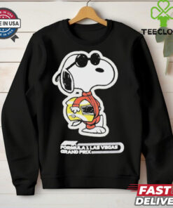 Snoopy Formula 1 x Peanuts 2024 Las Vegas Grand Prix Joe Cool T Shirt