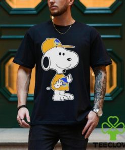 Snoopy Golden State Warriors NBA Double Middle Fingers Fuck You Shirt