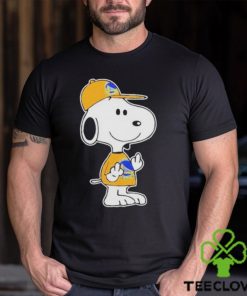 Snoopy Golden State Warriors NBA Double Middle Fingers Fuck You Shirt