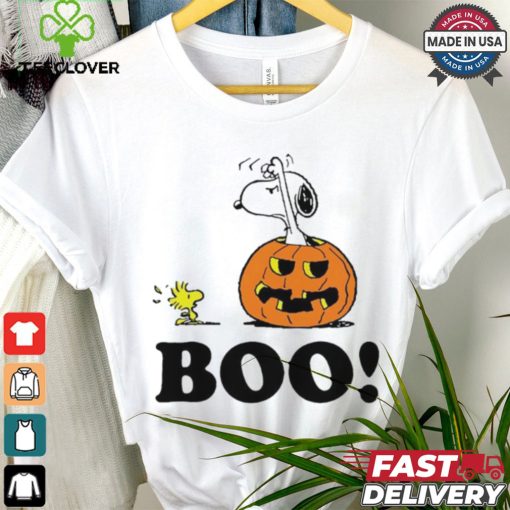Snoopy Halloween Boo Raglan Baseball shirt