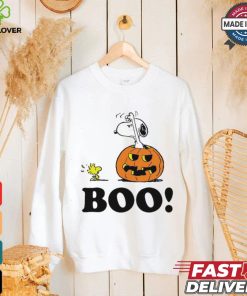 Snoopy Halloween Boo Raglan Baseball shirt
