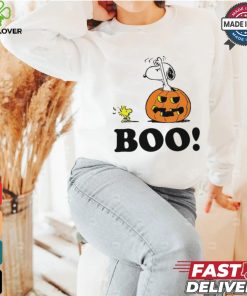 Snoopy Halloween Boo Raglan Baseball shirt