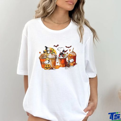 Snoopy Halloween Coffee Shirt, Horror Pumpkin Shirt, Snoopy Halloween T Shirt, Peanuts Halloween Shirts, Cute Snoopy Pumpkin Sweathoodie, sweater, longsleeve, shirt v-neck, t-shirt