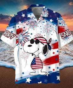 Snoopy Happy 4th Of July 2024 Hawaiian Shirt