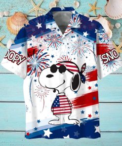 Snoopy Happy 4th Of July 2024 Hawaiian Shirt