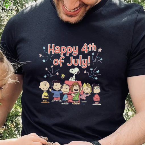 Snoopy Happy 4th Of July Unisex T hoodie, sweater, longsleeve, shirt v-neck, t-shirt