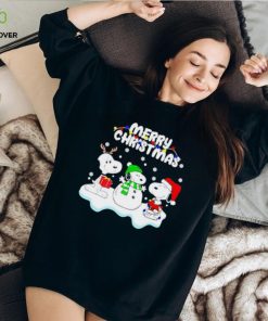 Snoopy Hat Santa Reindeer Merry Christmas hoodie, sweater, longsleeve, shirt v-neck, t-shirt