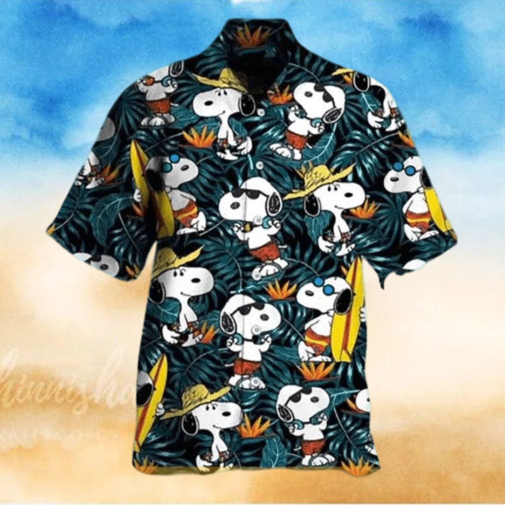 Snoopy Hawaiian Shirt Tropical Disney Beach Summer Shirt Snoopy Hawaiian Shirt Tropical Disney Beach Summer Shirt