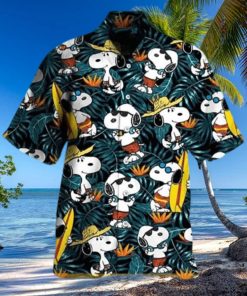 Snoopy Hawaiian Shirt Tropical Disney Beach Summer Shirt