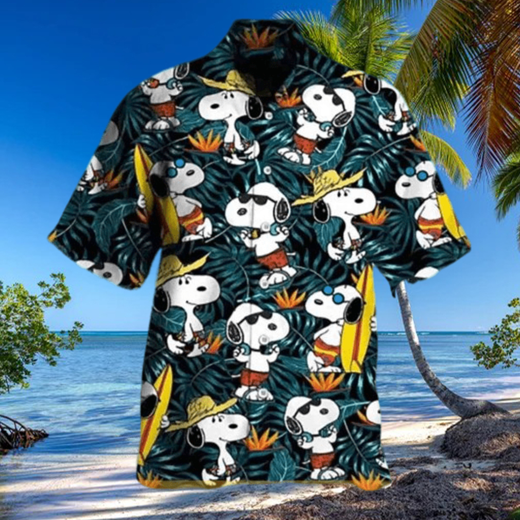 Snoopy Hawaiian Shirt Tropical Disney Beach Summer Shirt Snoopy Hawaiian Shirt Tropical Disney Beach Summer Shirt