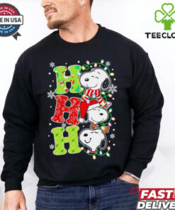 Snoopy Ho Ho Ho Merry Christmas shirt