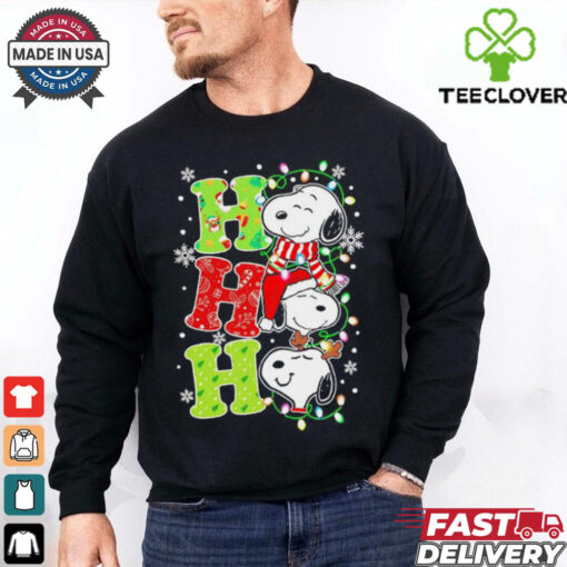 Snoopy Ho Ho Ho Merry Christmas shirt