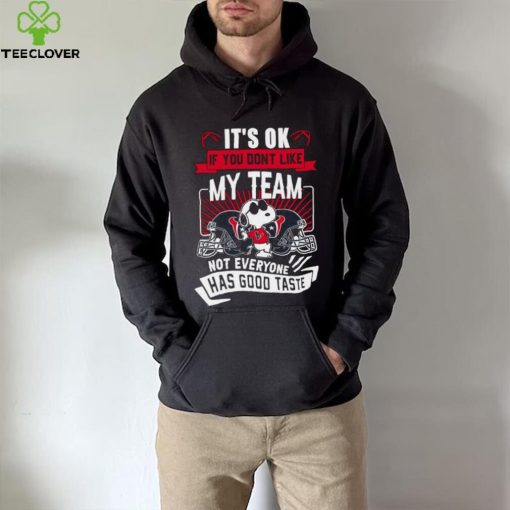 Snoopy Houston Texans it’s ok if you don’t like my team not everyone has good taste shirt