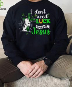 Snoopy I Don’t Need Luck I’ve Got Jesus Patrick’s Day 2024 T shirt 4 Snoopy I Don’t Need Luck I’ve Got Jesus Patrick’s Day 2024 T shirt