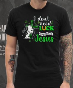 Snoopy I Don’t Need Luck I’ve Got Jesus Patrick’s Day 2024 T shirt 7 Snoopy I Don’t Need Luck I’ve Got Jesus Patrick’s Day 2024 T shirt