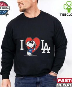 Snoopy I Love LA Benefit Shirt